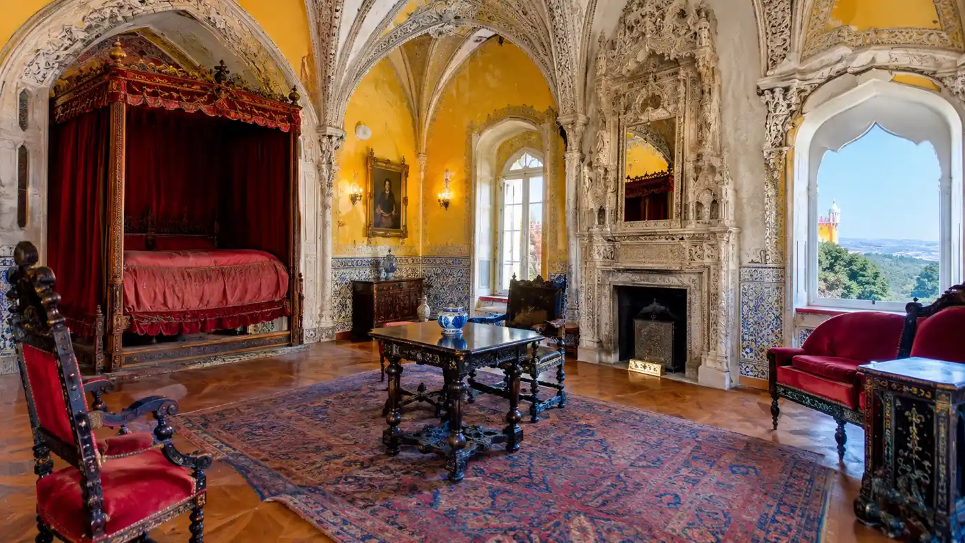 Inside Pena Palace: Interior Rooms and Tour Worth